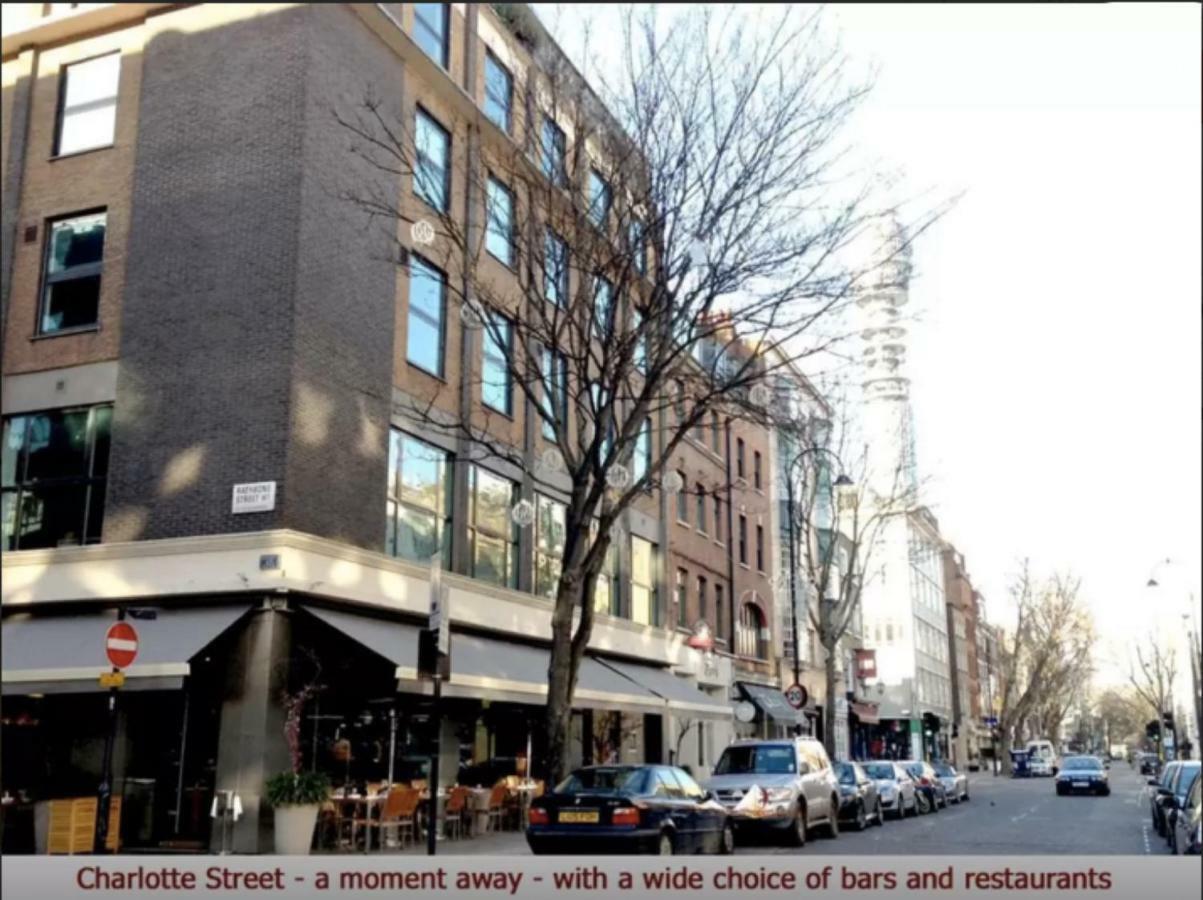 Superb Central Modern 3Bed 2Bath With Wifi, Trendy Fitzrovia W1 By Oxford Street Affable Informative Host Londra Esterno foto