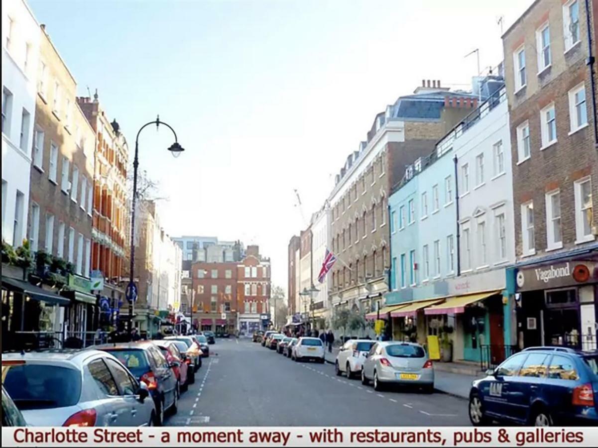 Superb Central Modern 3Bed 2Bath With Wifi, Trendy Fitzrovia W1 By Oxford Street Affable Informative Host Londra Esterno foto